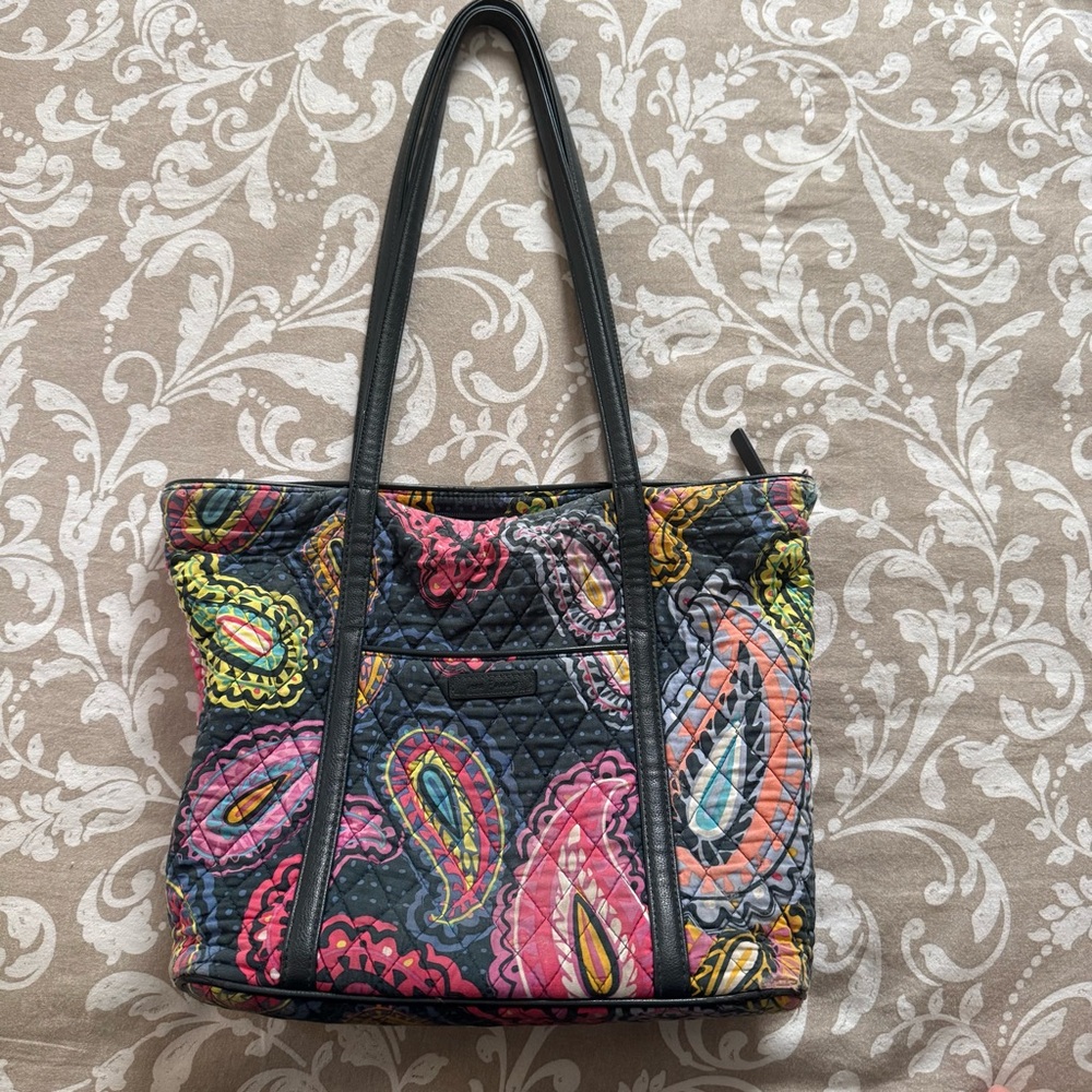 Vera Bradley Paisley Quilted Tote Bag